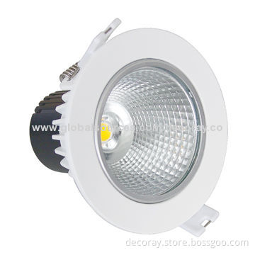COB LED Downlight, Eco-friendly and Energy-saving, Adopts High-brightness, Low-decay, 110-240V ACNew